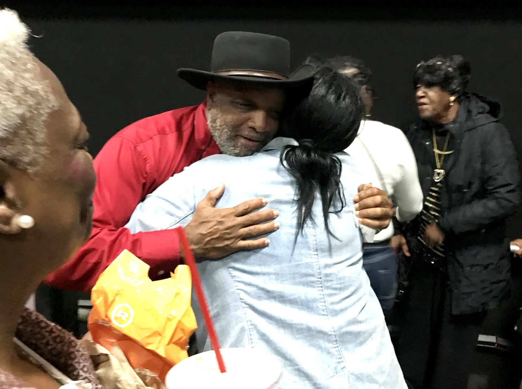 Rev. David Kennedy at screening